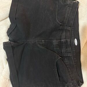 Old Navy Charcoal Denim Shorts